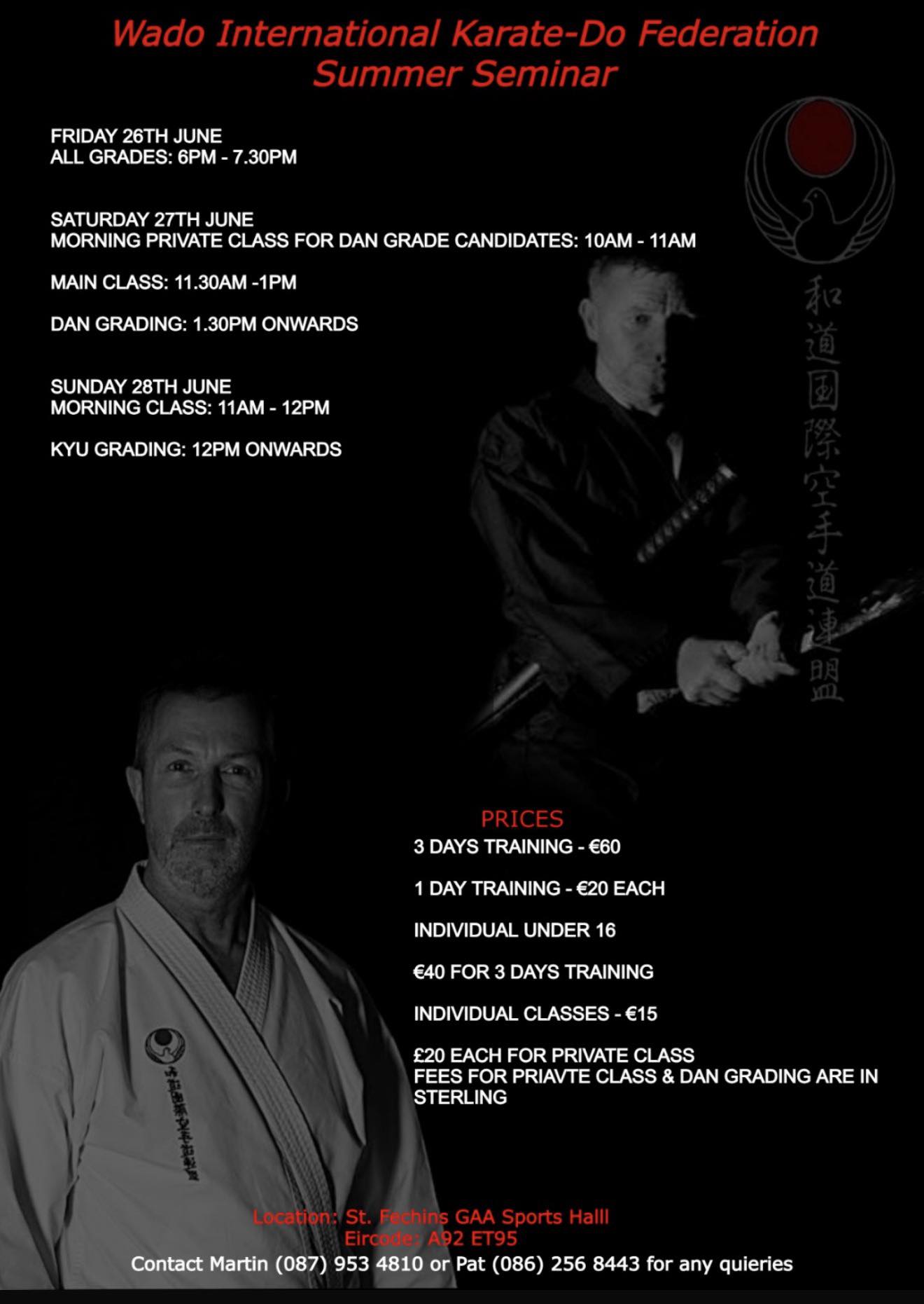 Drogheda Summer Seminar 2026 poster