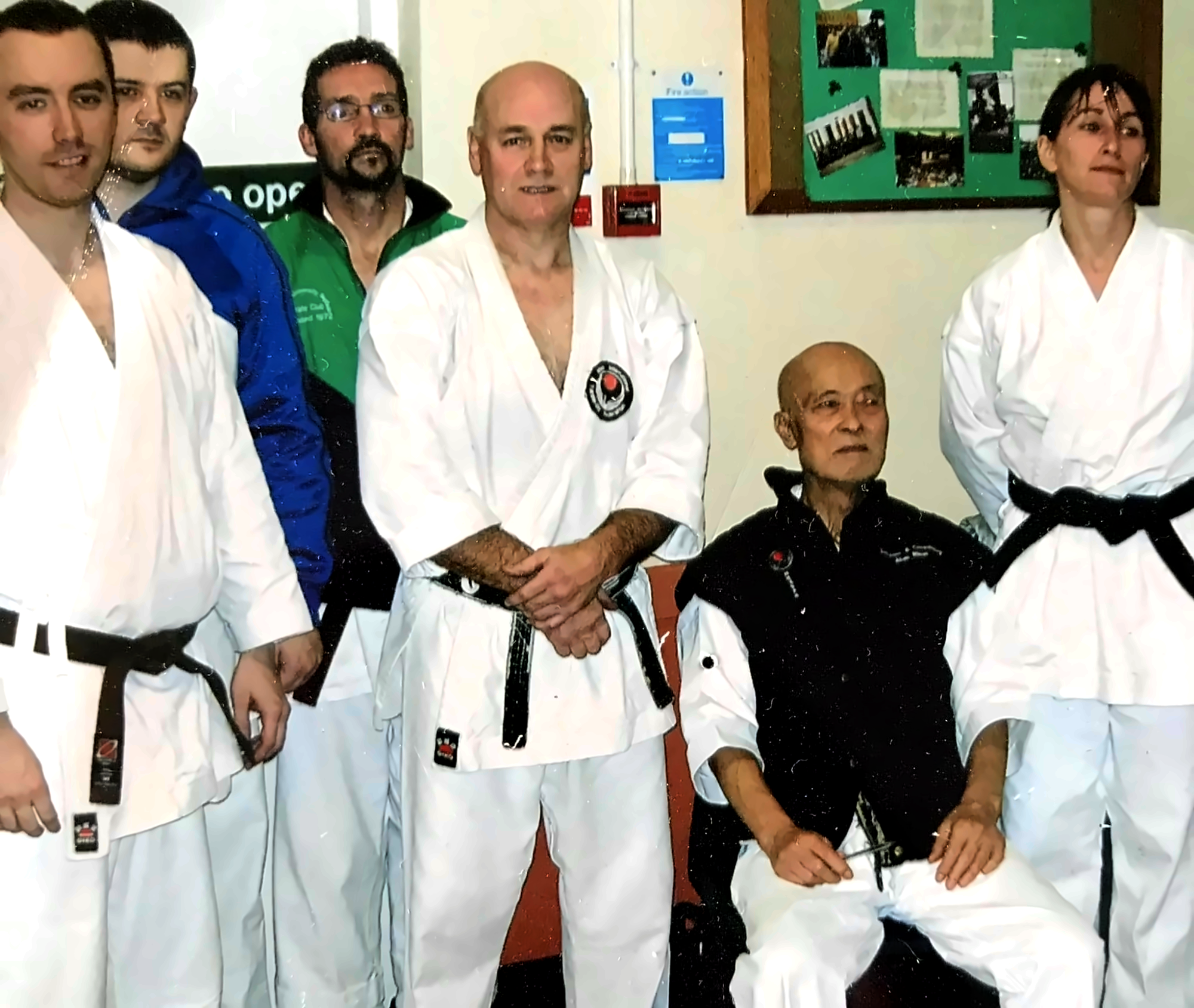 Michael Cole with Suzuki sensei
