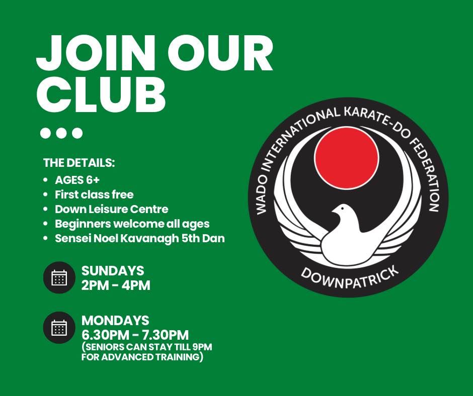 Join Downpatrick Karate